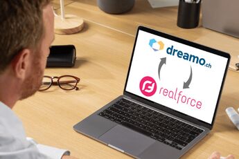 Publiez facilement sur dreamo.ch depuis votre CRM Realforce