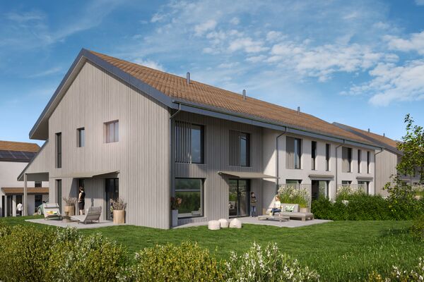 Terrasses villas jumelées
