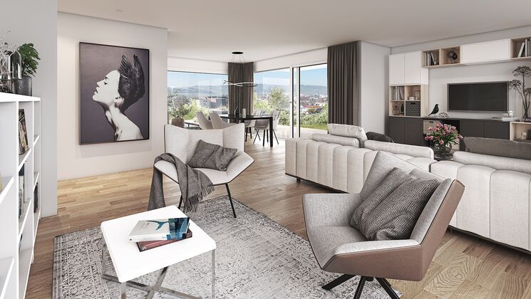 Modernes 6.5-Zimmer-Neubauhaus – stilvoll, sonnig und nachhaltig