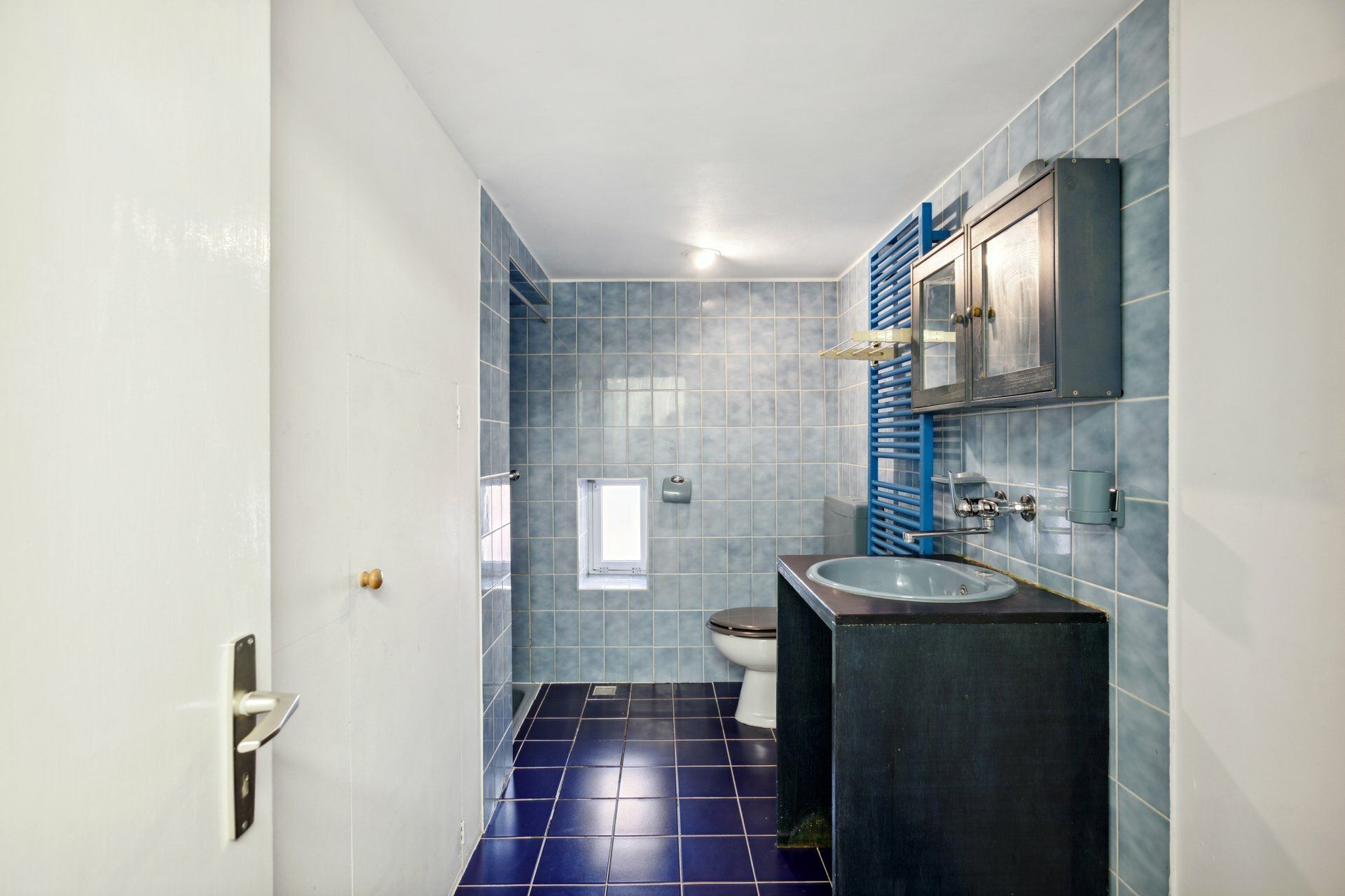 Shower room with toilet