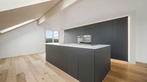Wohnvergnügen mit modernem Design- und Farbkonzept