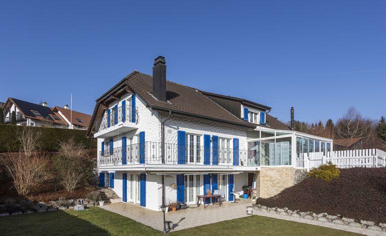 Charmante maison de 2 logements aux portes de Fribourg