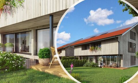 Erdsonde - Photovoltaik - viel Holz! Willkommen im neuen Quartier!