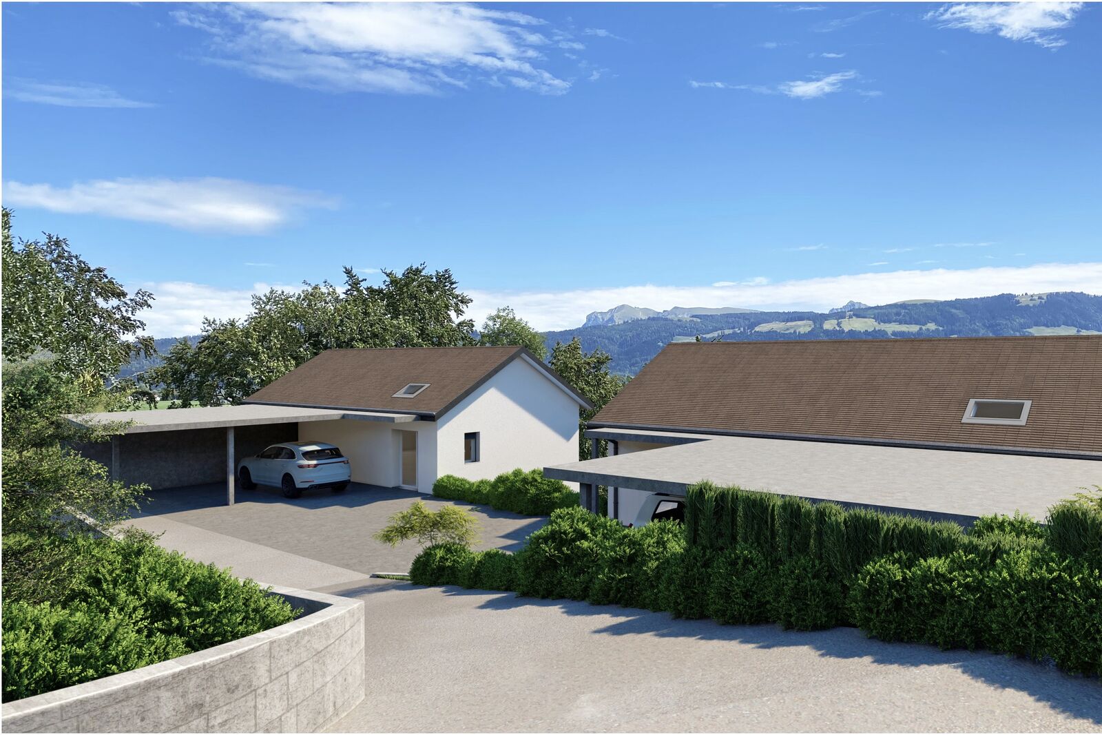 Projet immobilier aux Fiaugères, 2 villas à vendre