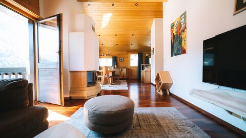 Joli appartement de 3.5 pièces, calme,
À côté des pistes à Grimentz