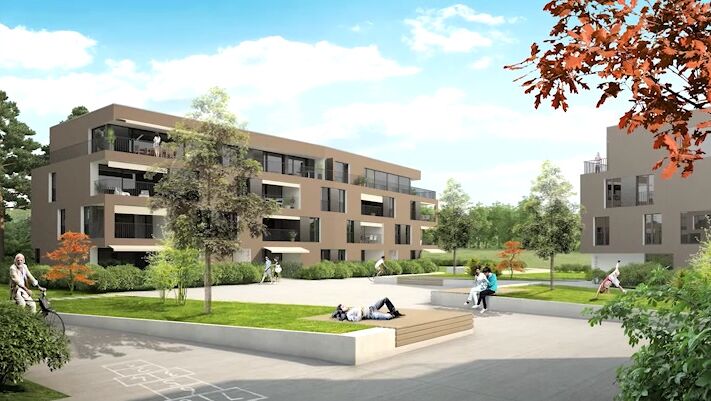 Très joli appartement en attique de 2.5 pces.