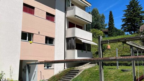 Helle neu renovierte 3 ½ Zi-Wohnung mit Fernsicht in Sarmenstorf