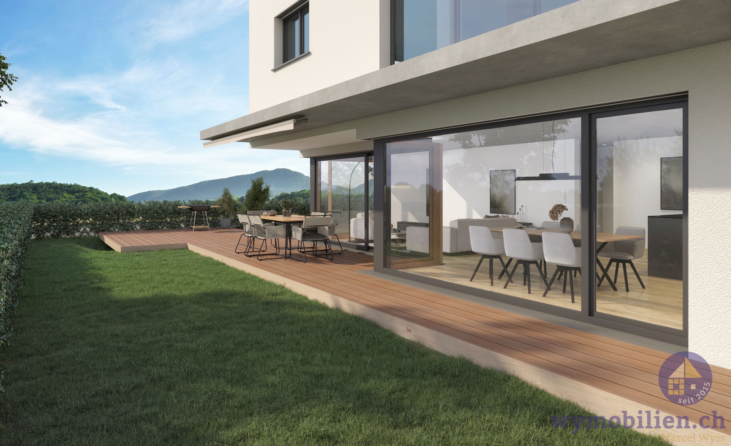 Terrasse Gartenwohnung West (1090-01)