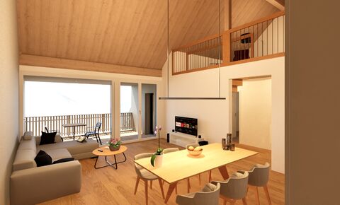 Über den Dächern - 3.5 Zimmer + Galerie!