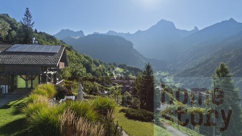 Les Posses-sur-Bex - Chalet 6 chambres, panorama sur les Dents-du-Midi