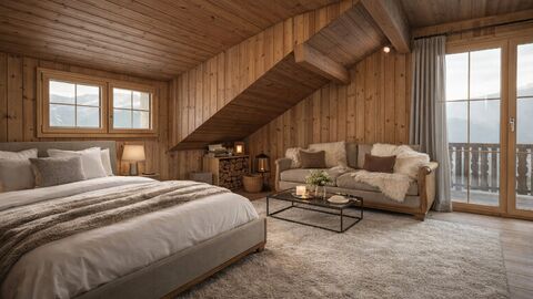 Rare appartement familial face aux Dents du Midi