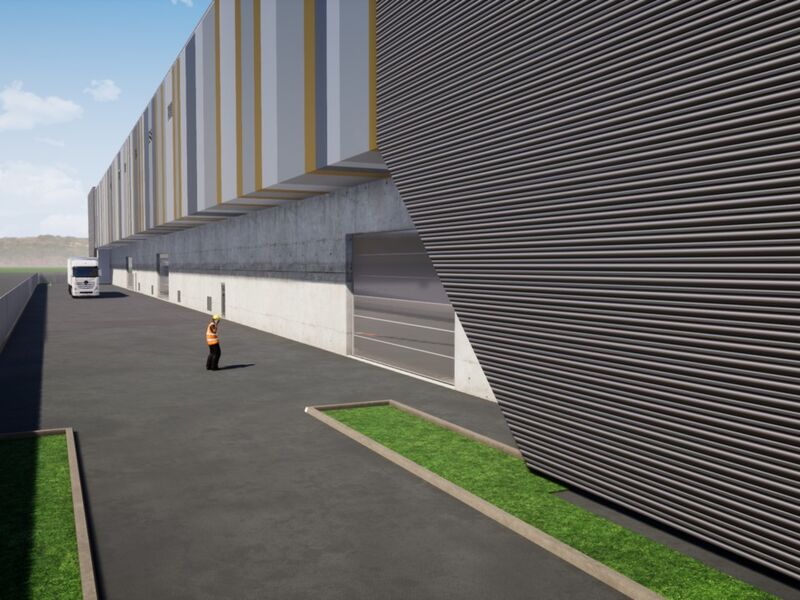 Industrial and artisanal surface of 1'908 m² on the ground floor in Sa