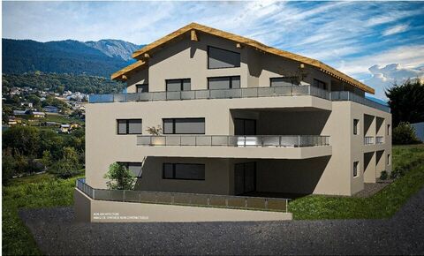 Bel appartement neuf de 3.5 pièces avec pelouse