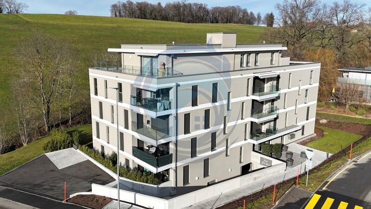 LUMINEUX APPARTEMENT DE 2.5 PIÈCES AVEC TERRASSE ET JARDIN