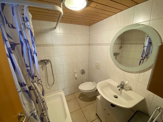 shower/toilet first floor