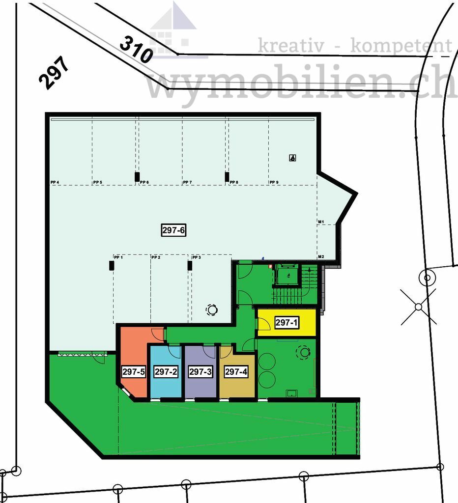 UG mit Kellerzuteilung und Parkplätzen