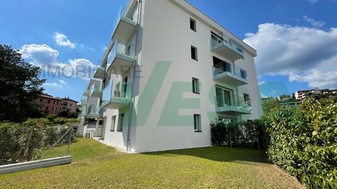 new, small and elegant apartment building in sunny location