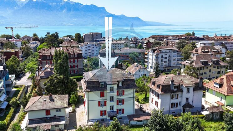 Bel appartement de 3 1/2 à la Tour de Peilz
