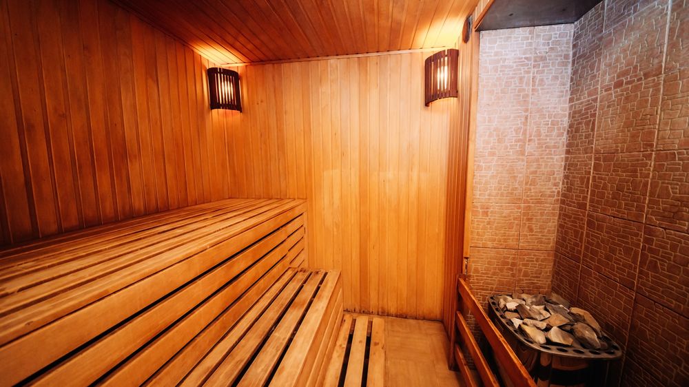 Mobilie Sauna vorhanden und inklusive