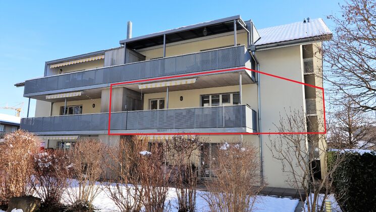 À vendre:
Appartement 4.5-pièces au 1er étage
Idylle rurale