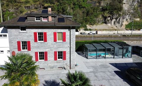 Villa exclusive sur la Riviera, à seulement 10 minutes de Bellinzone