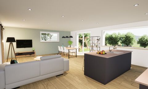 Semi-detached villa of 5.5 rooms on 155 m²