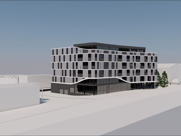 CP Atelier - mixed-use building with 425-space automatic parking