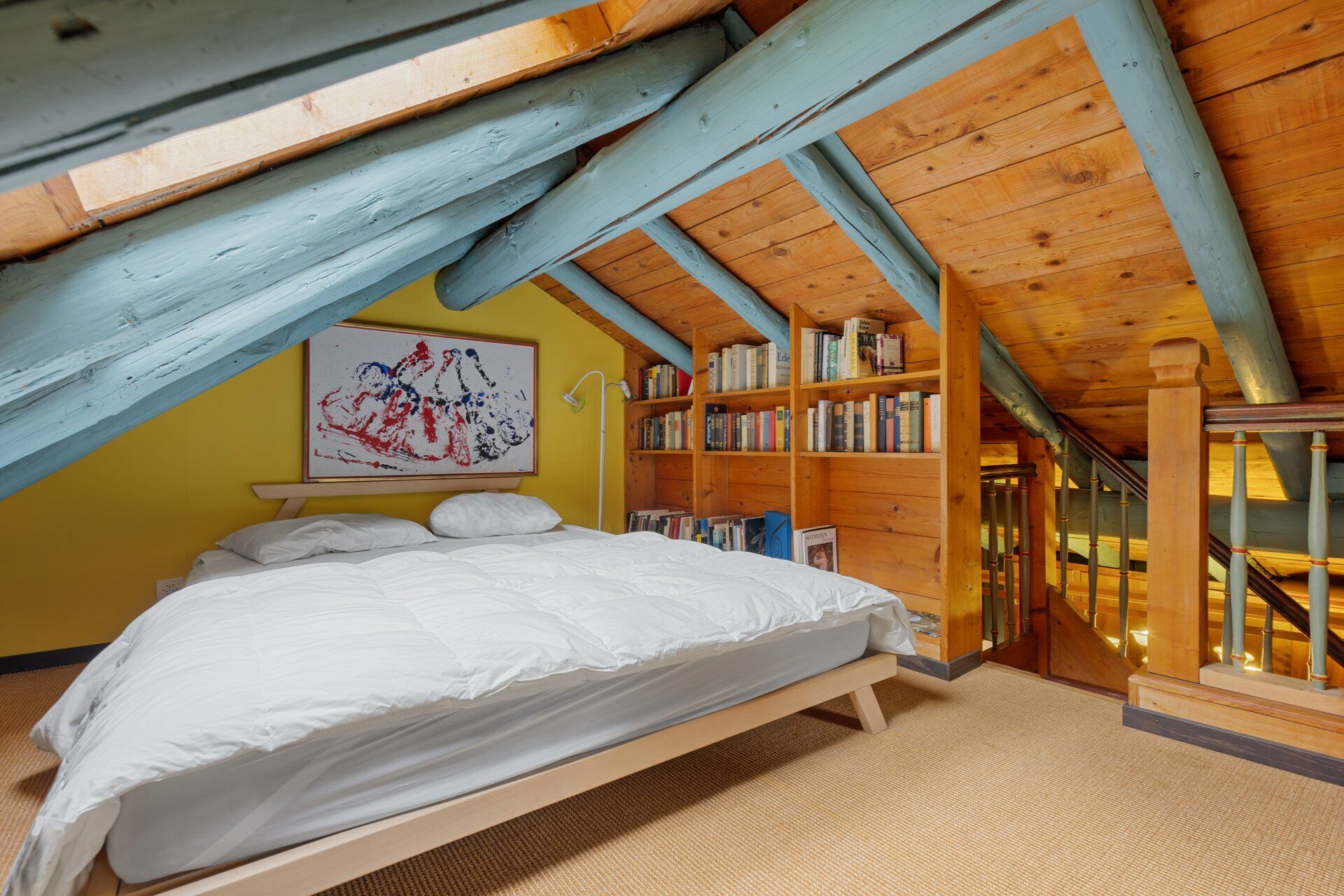 Dachgeschoss-Schlafzimmer Datscha