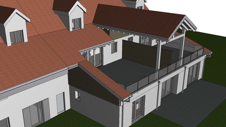 A louer à Poliez-le-Grand 4.5 pièces duplex, no 3,  Le dernier à louer