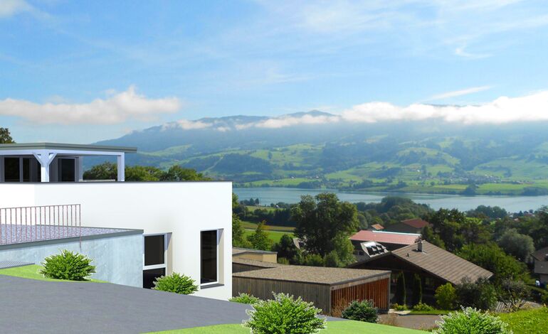 Villa mitoyenne avec terrasse panoramique - Villa B