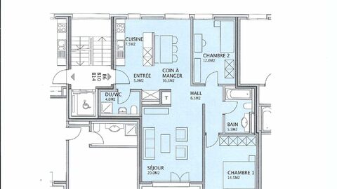 Apartment front & rear view CH-1580 Avenches, Rue de  Bibracte 12 a