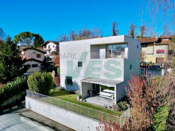 Modern and elegant villa with a swimming pool and beautiful views