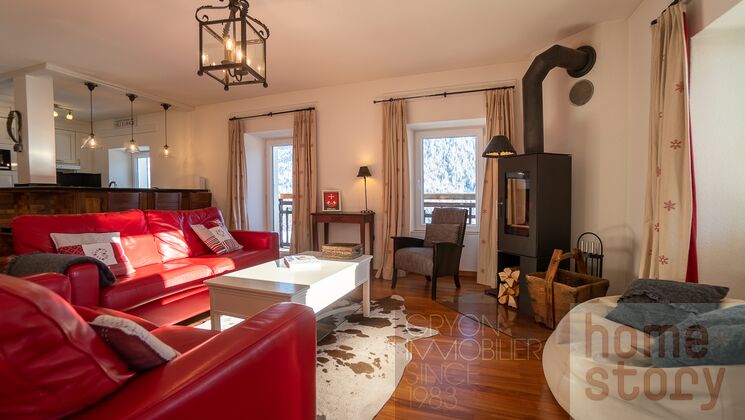Gryon Immo propose un appartement au coeur du village de Gryon