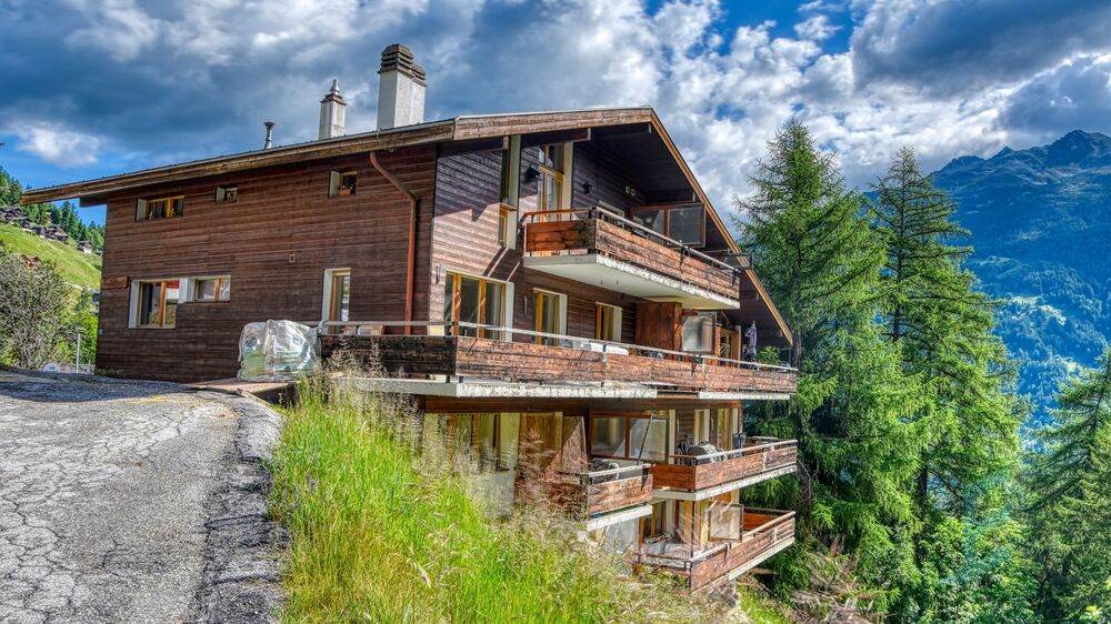 Grimentz Wohnung - Gebaüde