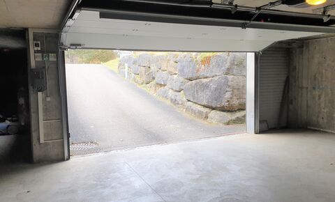 19 spaces available in the indoor car park