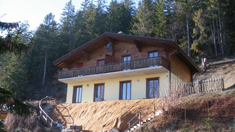 Semi-detached chalet of 4.5 pc in Binii / Savièse