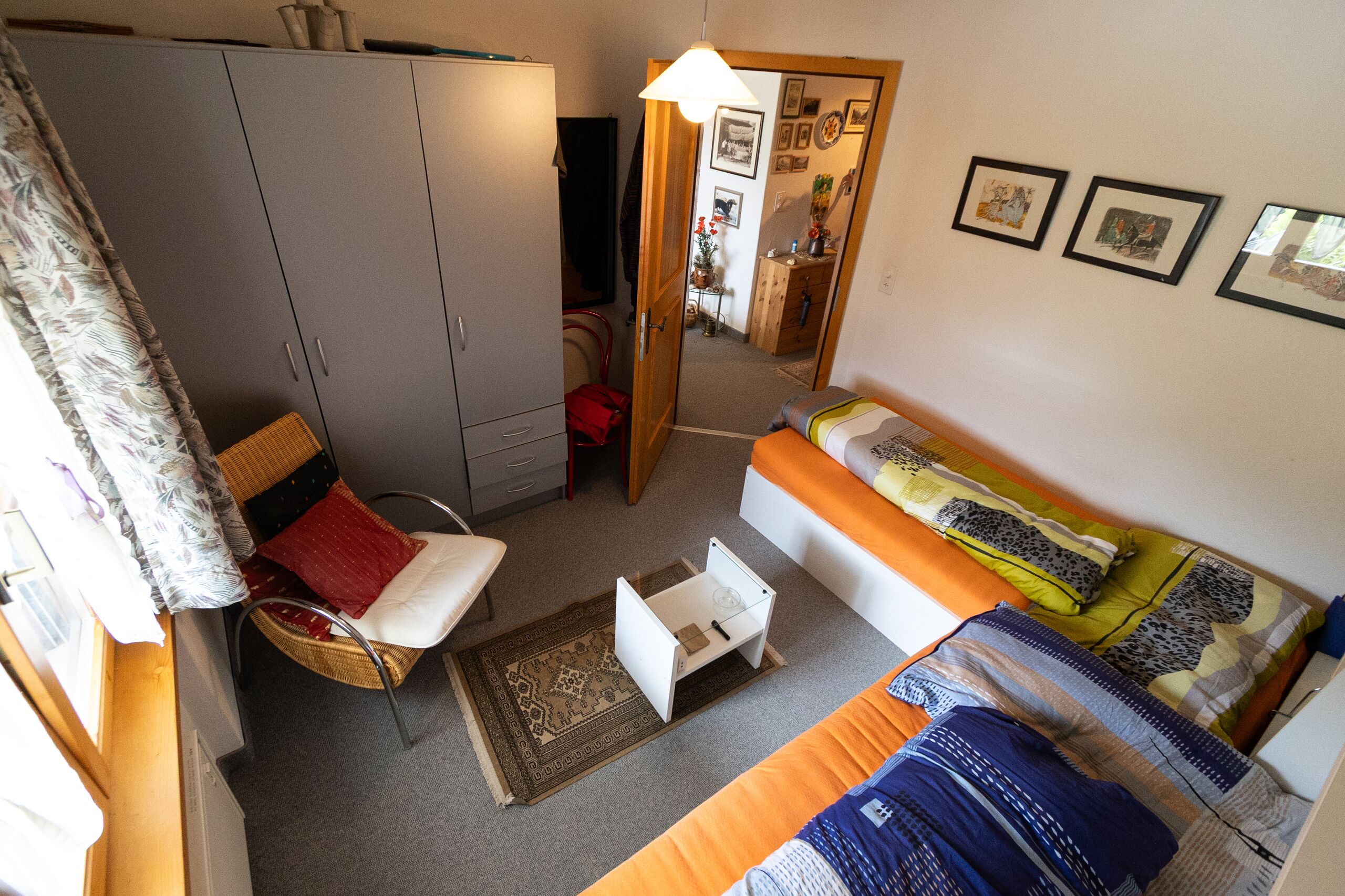 Schlafzimmer von innen