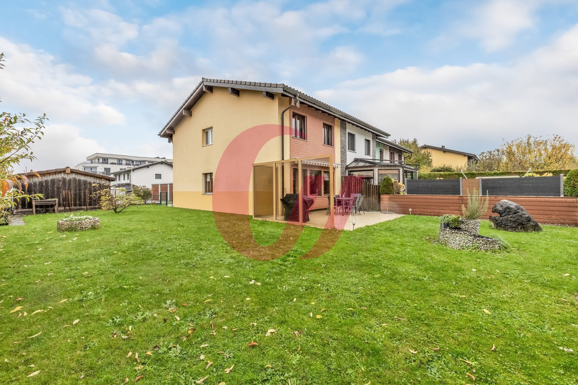 Maison contiguë de 4 1/2 pièces à Vuadens !