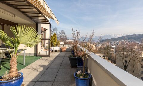 Tolles 5.5-Zimmer-Terrassenhaus mit genialer Aussicht