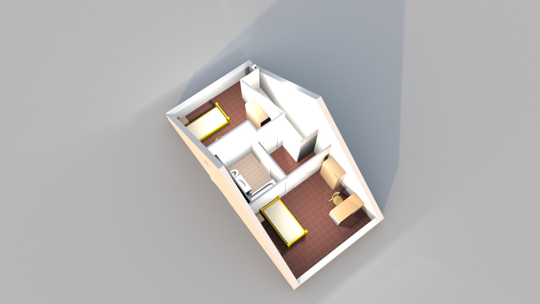 2nd floor (attic)