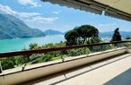 Delizioso attico 3 locali con spettacolare vista lago, monti e città