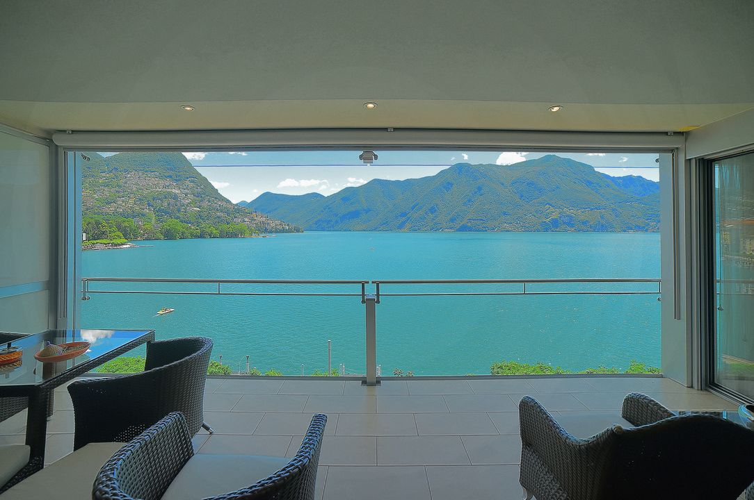 Esclusivo Appartamento di Lusso in prima fila sul lago di Lugano