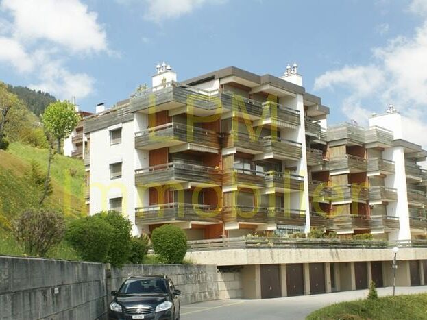 Magnificent 3.5p appartment with garage close to the ski slopes!