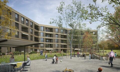 Erstvermietung: Grünmatt Emmen - moderne 2.5-Zimmerwohnung im Grünen