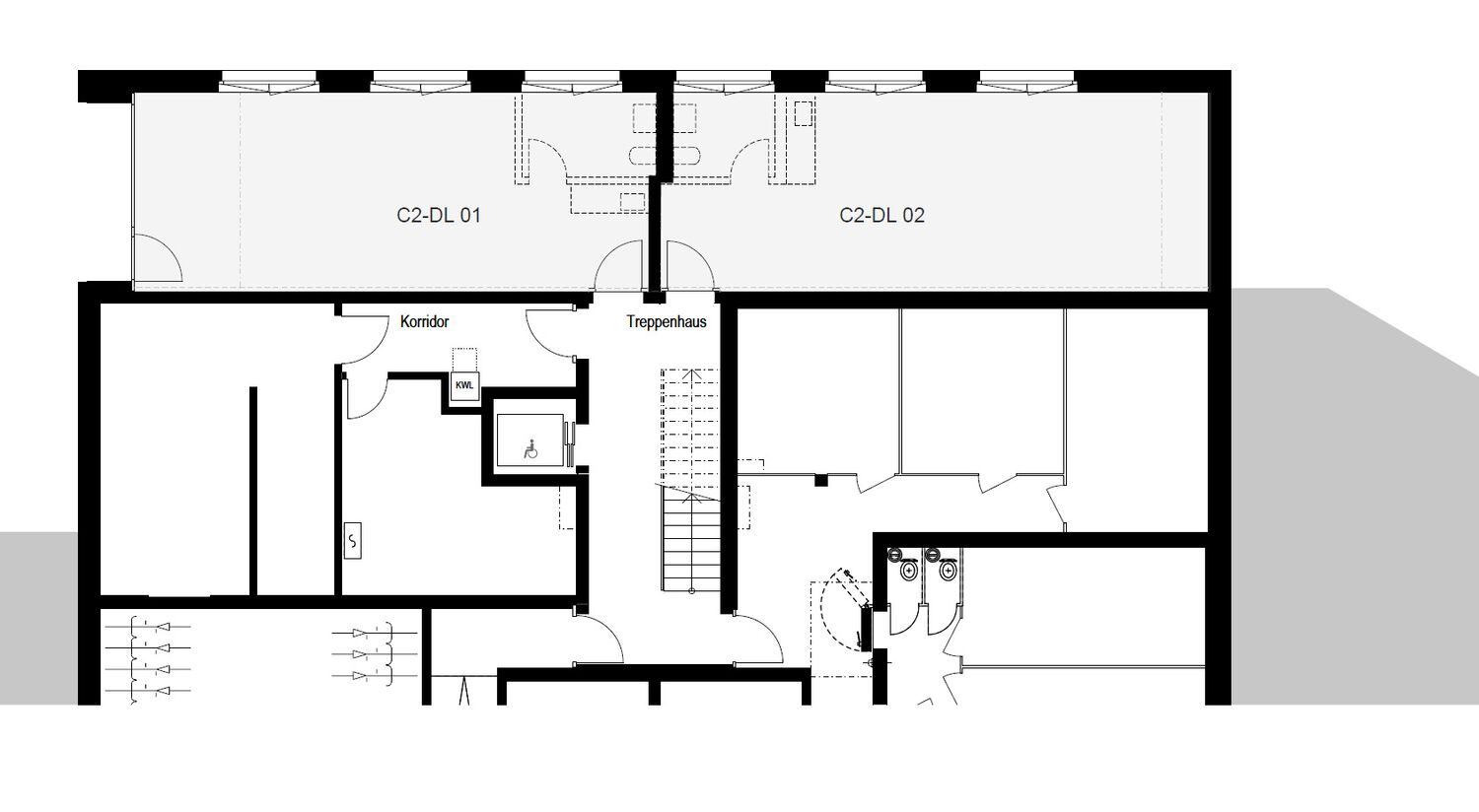Grundriss (Variante 1)