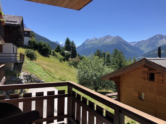 Vue depuis le balcon