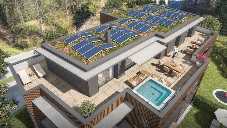 Exklusive 4½-Zimmer Attikawohnung mit grosszügiger Terrasse