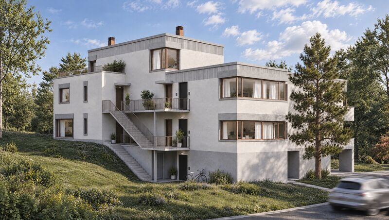 AUTORISATION EN FORCE - NOUVELLE PROMOTION DE 4 APPARTEMENTS THPE