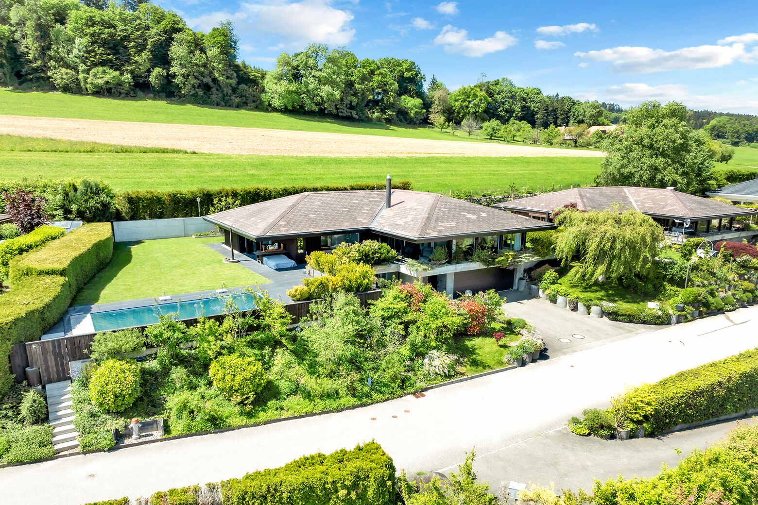 Aussenansicht Süd- West Fassade