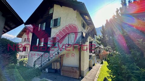 Une demi-maison villageoise avec beaucoup de charme à Nendaz